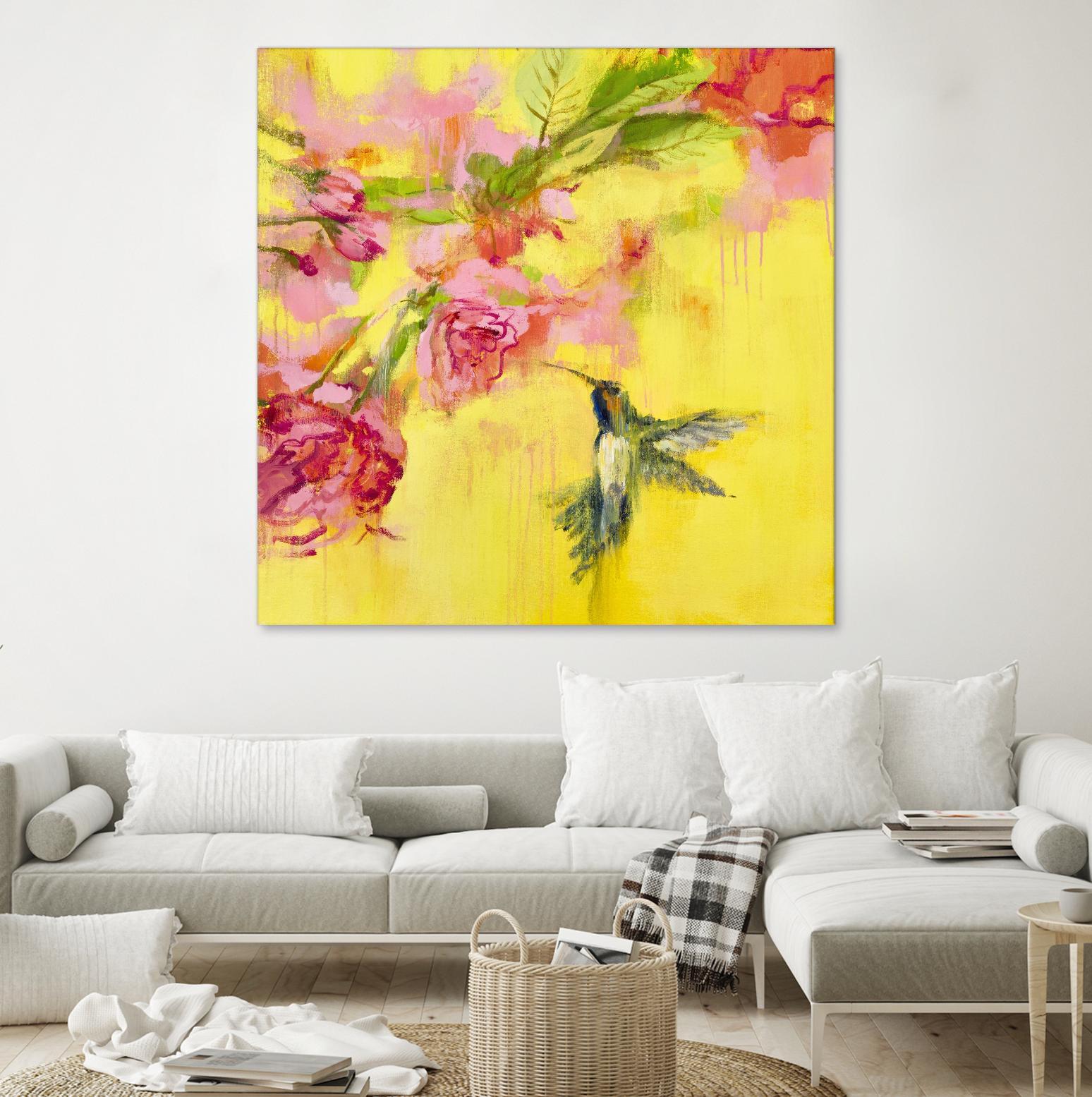 Hummingbird 1 by PN Studio on GIANT ART - green animals bird