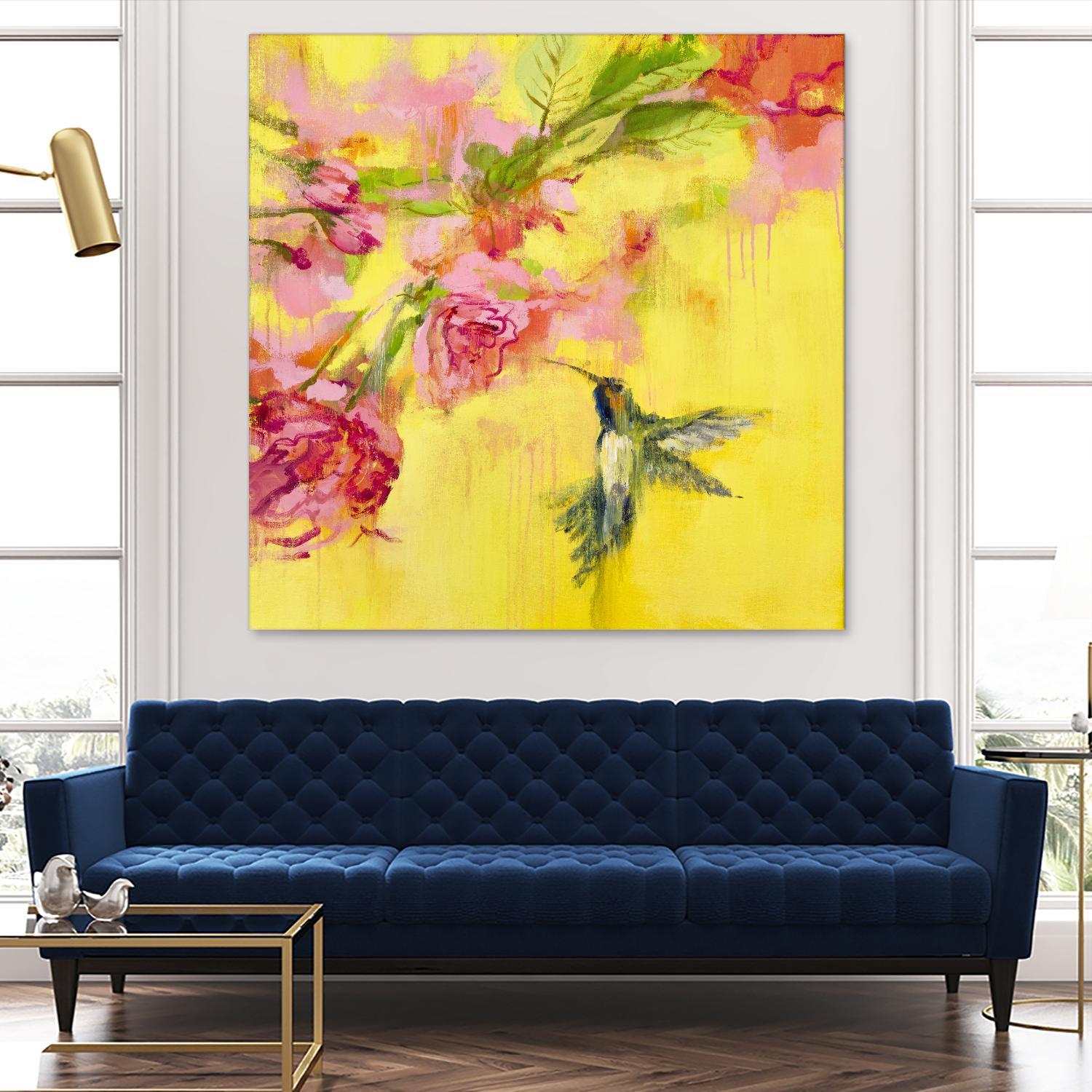 Hummingbird 1 by PN Studio on GIANT ART - green animals bird