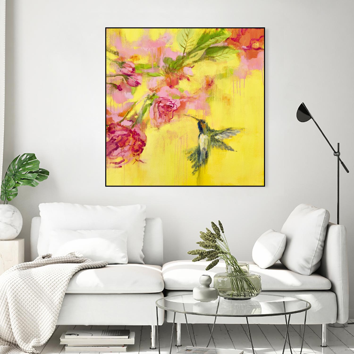 Hummingbird 1 by PN Studio on GIANT ART - green animals bird