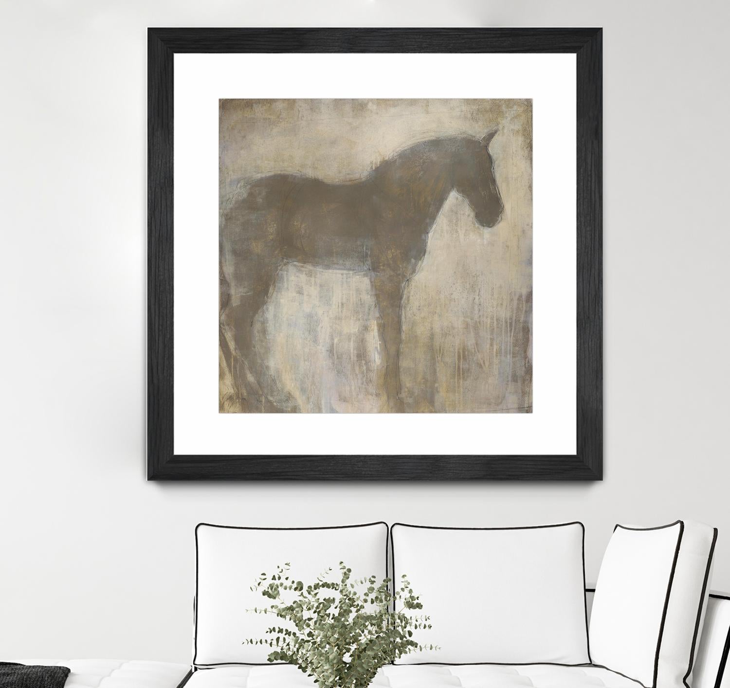 Equine Imprint 1 by Harris, Maeve Harris on GIANT ART - beige animals horse