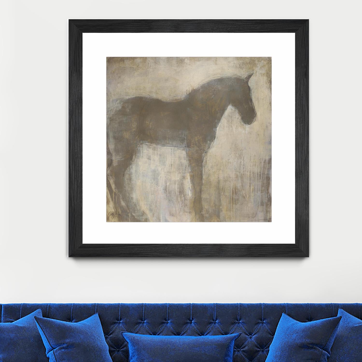 Equine Imprint 1 by Harris, Maeve Harris on GIANT ART - beige animals horse