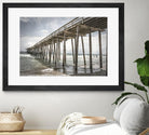 Old Wooden Pier by Lillis Werder on GIANT ART - brown costal