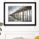 Old Wooden Pier by Lillis Werder on GIANT ART - brown costal