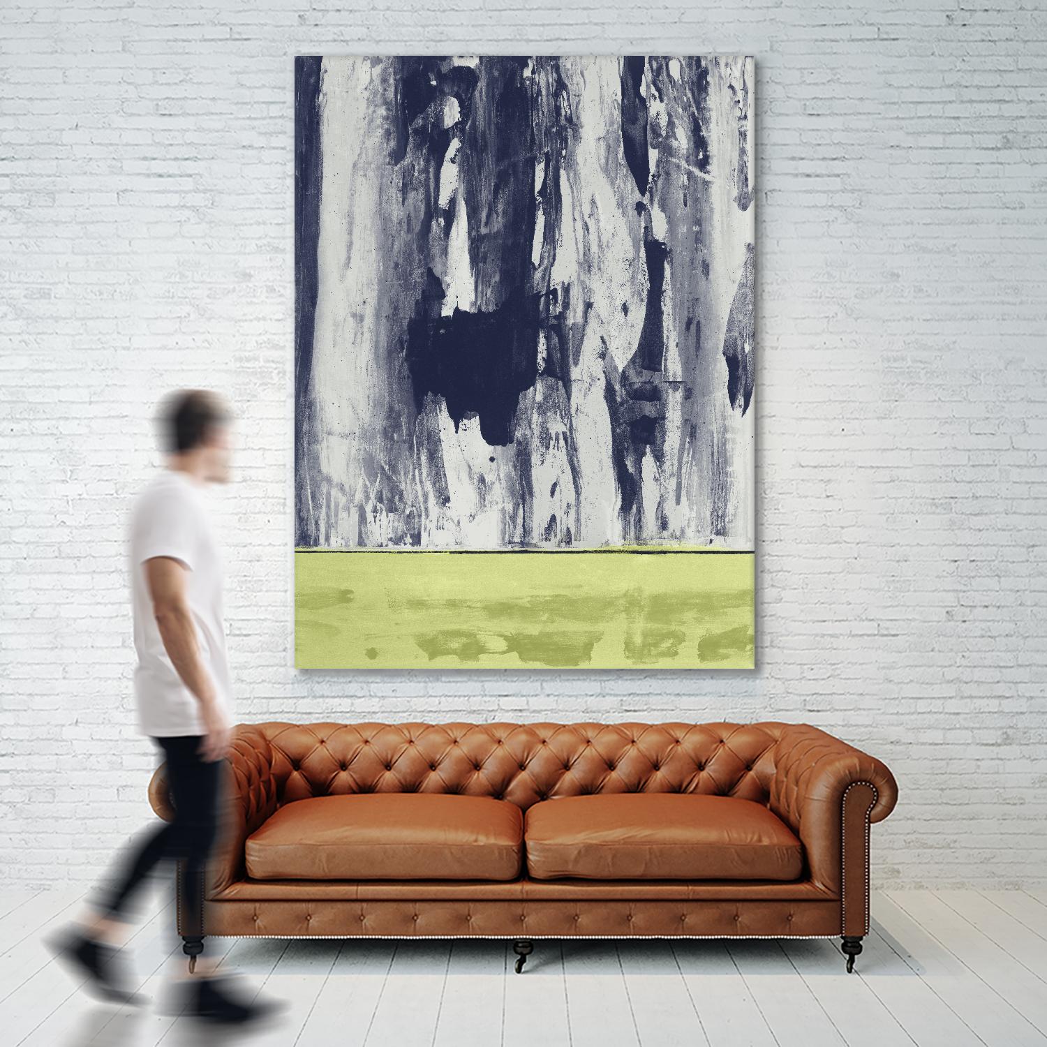 New Squeegeescape 12 by GI ArtLab on GIANT ART - grey abstract