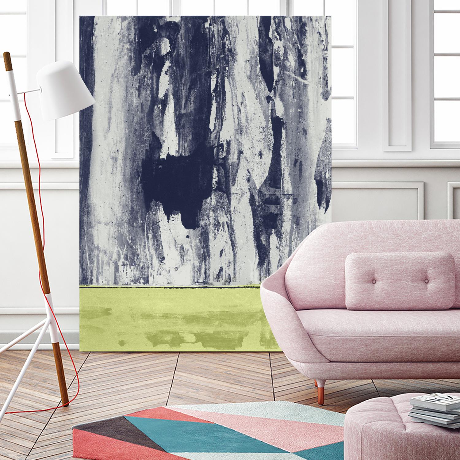 New Squeegeescape 12 by GI ArtLab on GIANT ART - grey abstract