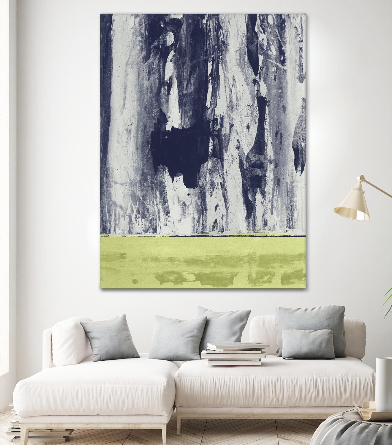 New Squeegeescape 12 by GI ArtLab on GIANT ART - grey abstract