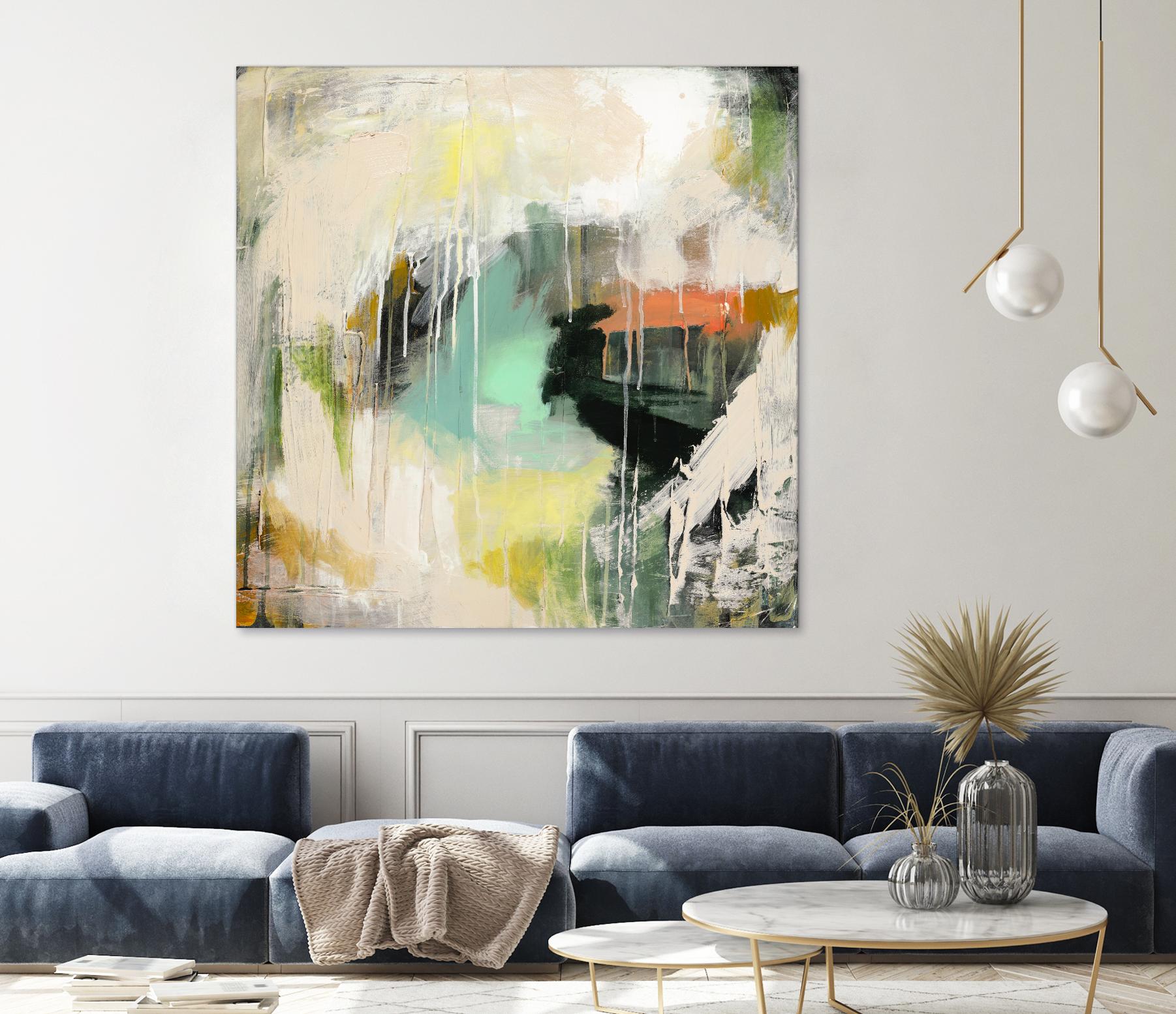 Tunnel Vision 1 by Brenna Harvey on GIANT ART - red abstract