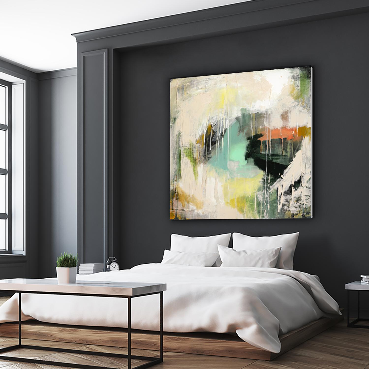 Tunnel Vision 1 by Brenna Harvey on GIANT ART - red abstract