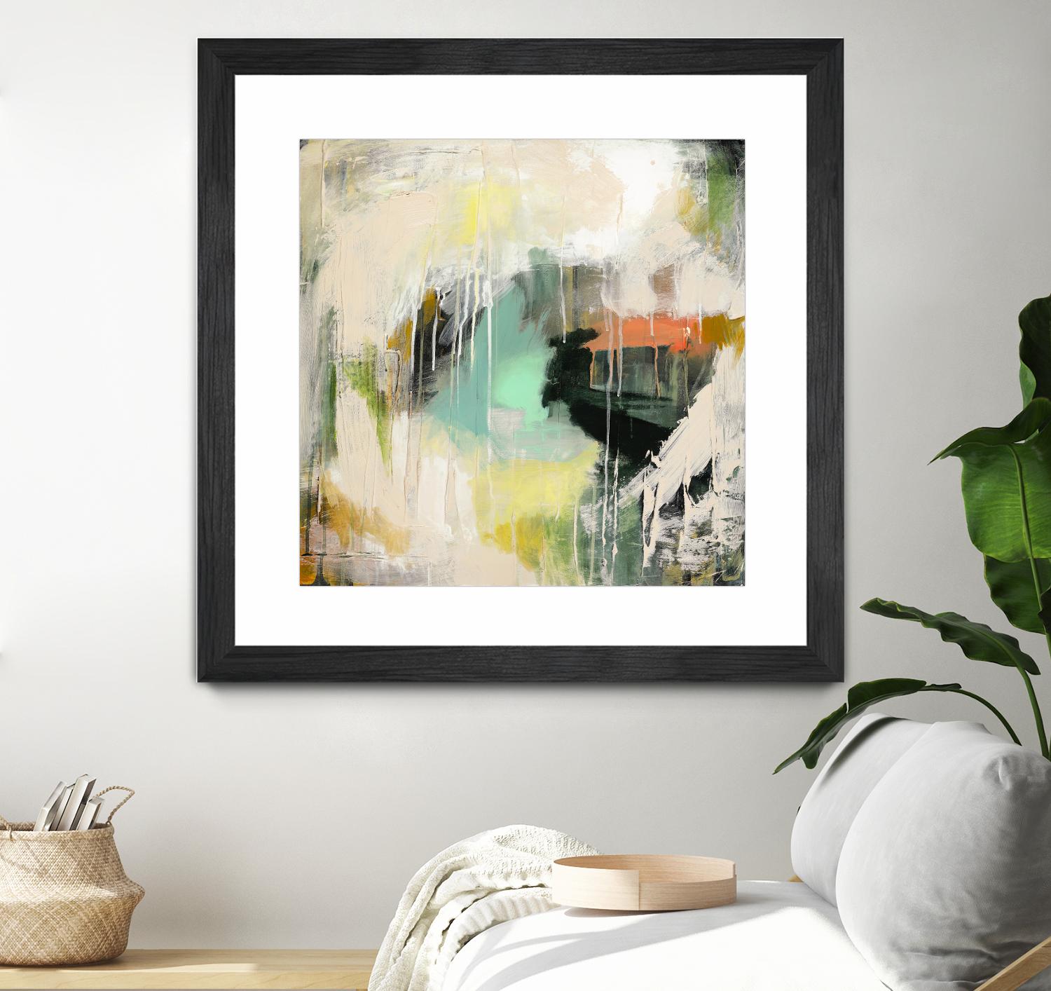 Tunnel Vision 1 by Brenna Harvey on GIANT ART - red abstract