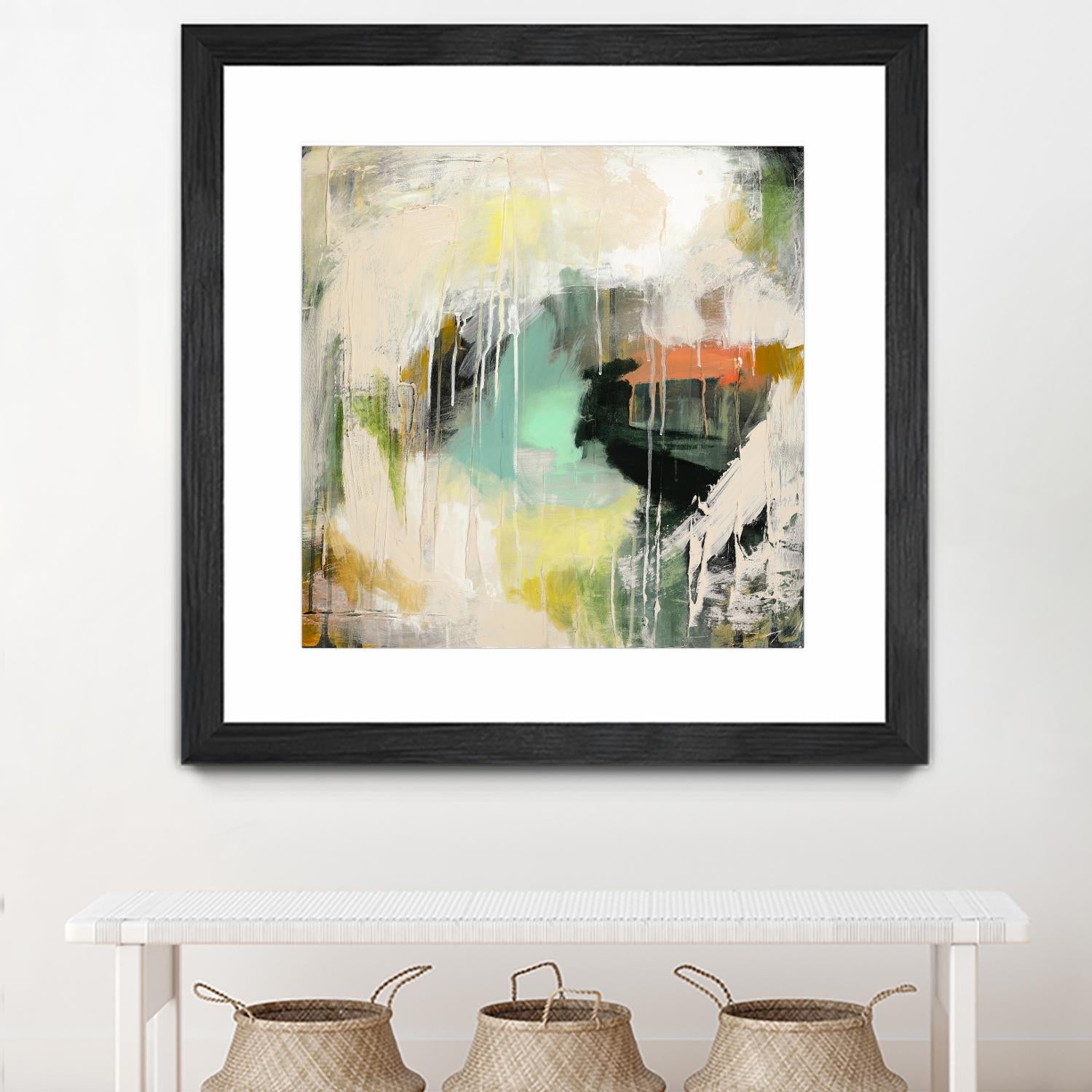 Tunnel Vision 1 by Brenna Harvey on GIANT ART - red abstract