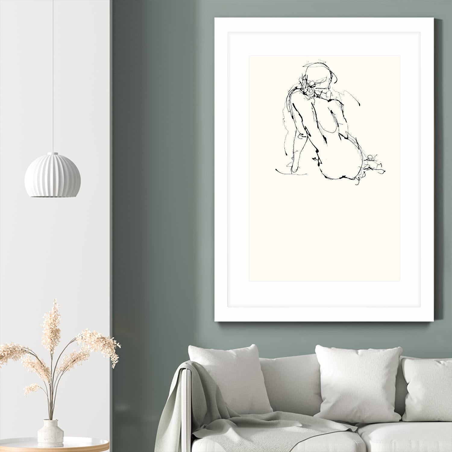 Contour Figure 4 by Stefano Altamura on GIANT ART - black men and women