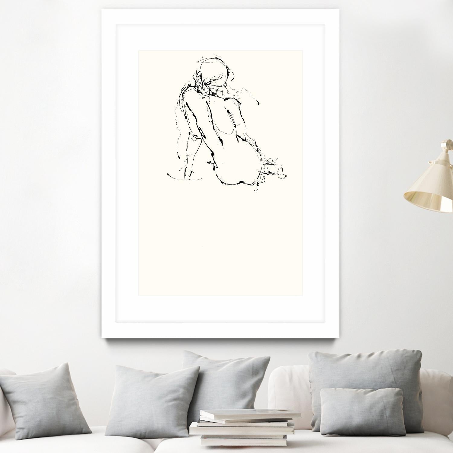 Contour Figure 4 by Stefano Altamura on GIANT ART - black men and women