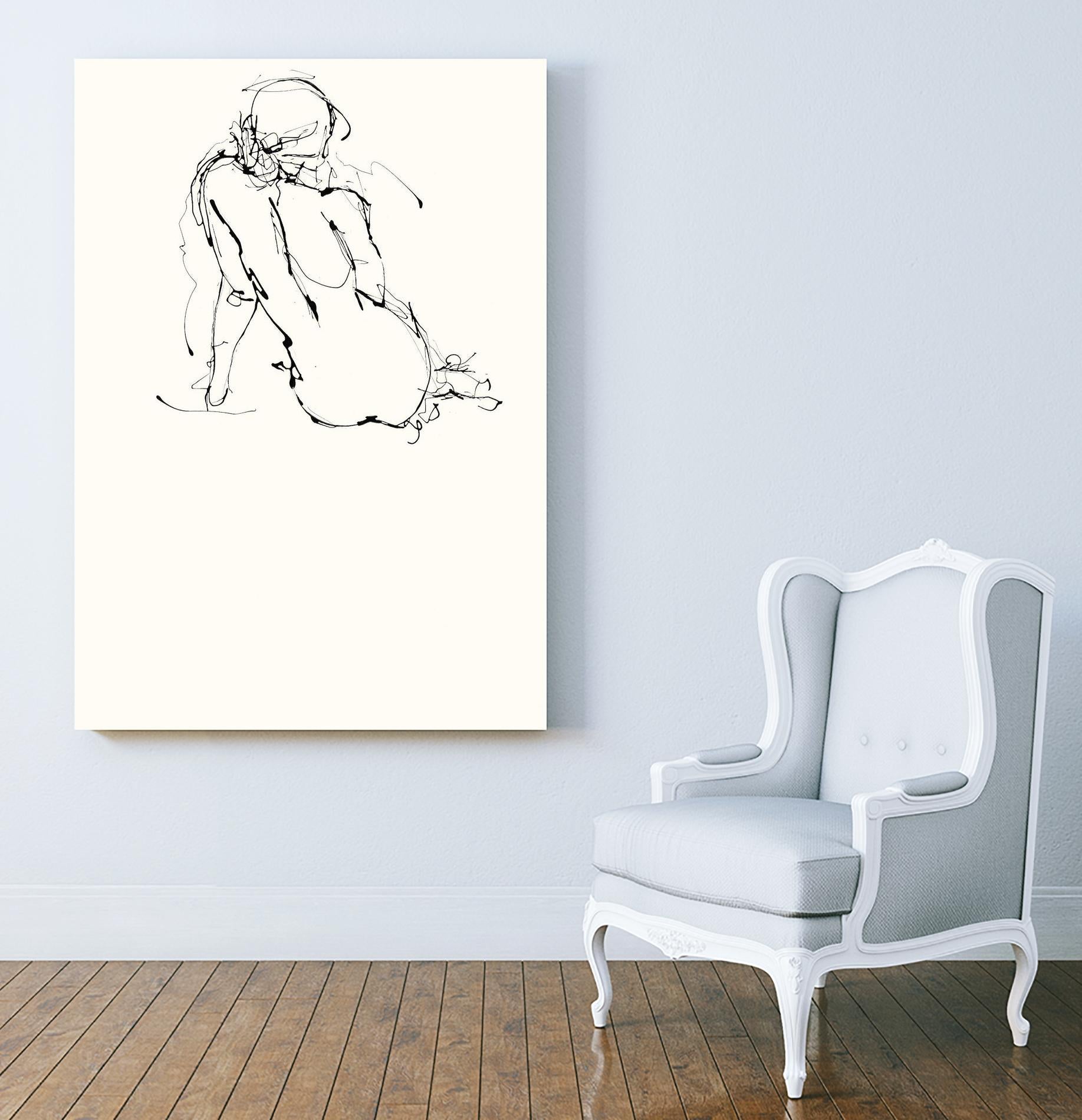 Contour Figure 4 by Stefano Altamura on GIANT ART - black men and women