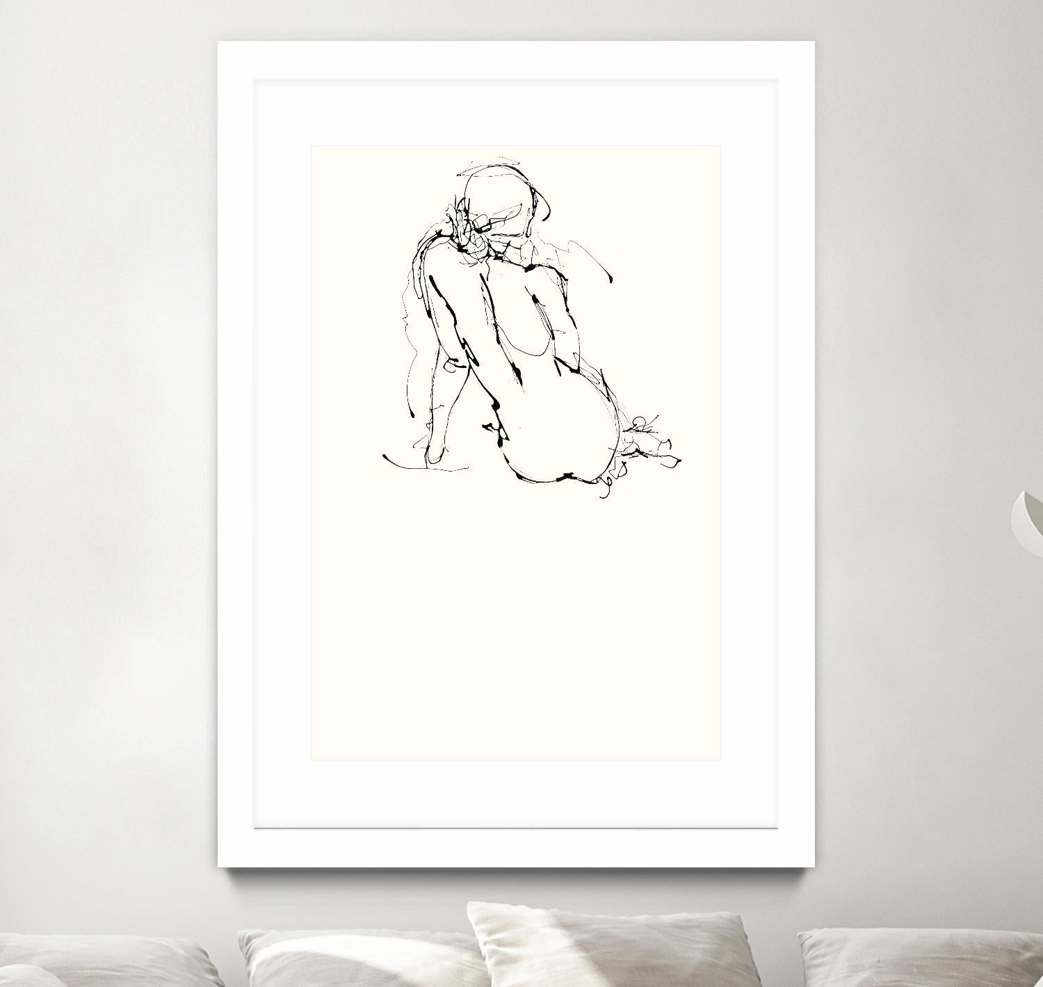 Contour Figure 4 by Stefano Altamura on GIANT ART - black men and women