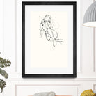 Contour Figure 9 by Stefano Altamura on GIANT ART - white black & white corps nu