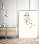 Contour Figure 9 by Stefano Altamura on GIANT ART - black men and women