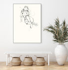 Contour Figure 9 by Stefano Altamura on GIANT ART - black men and women