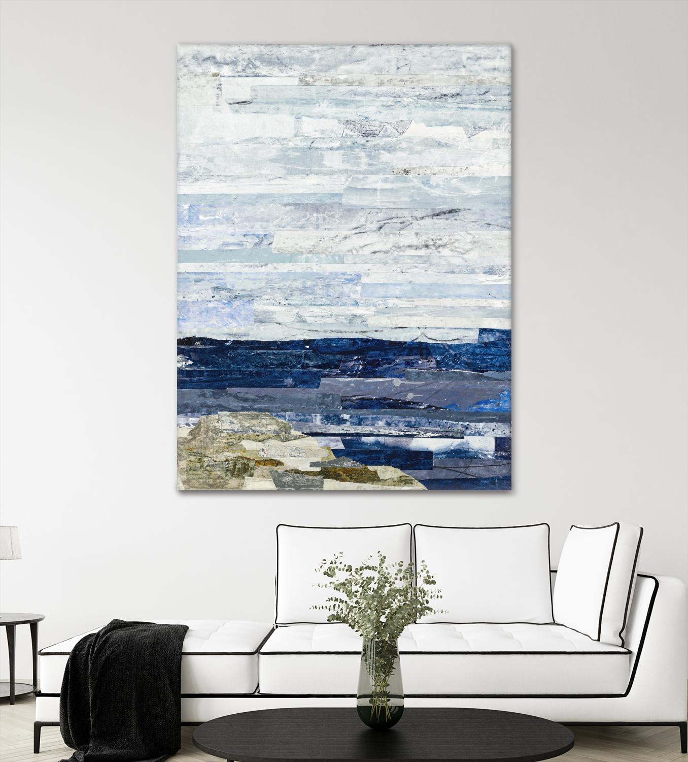 Linear Progression 1 by Kyle Goderwis on GIANT ART - grey abstract