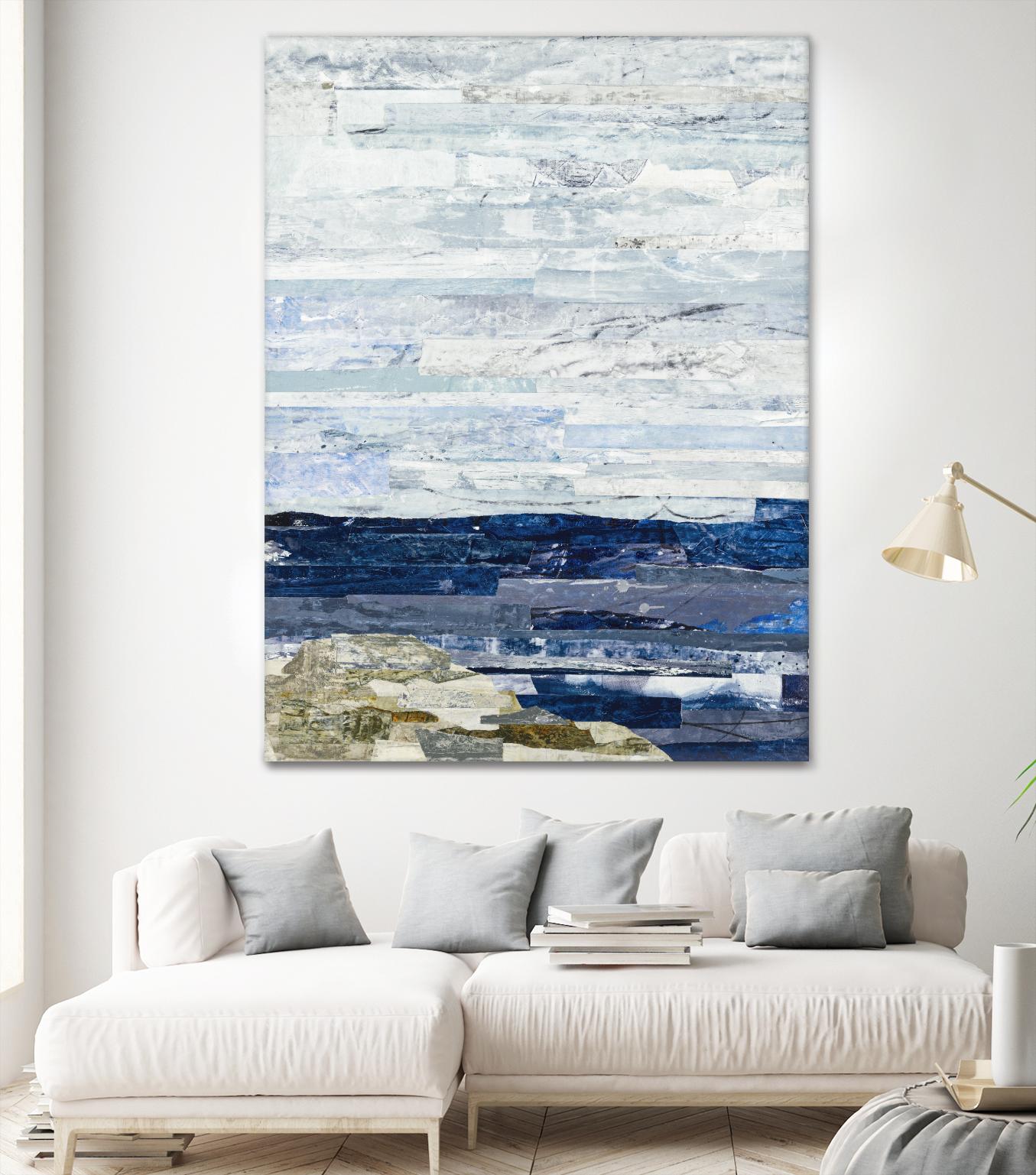 Linear Progression 1 by Kyle Goderwis on GIANT ART - grey abstract