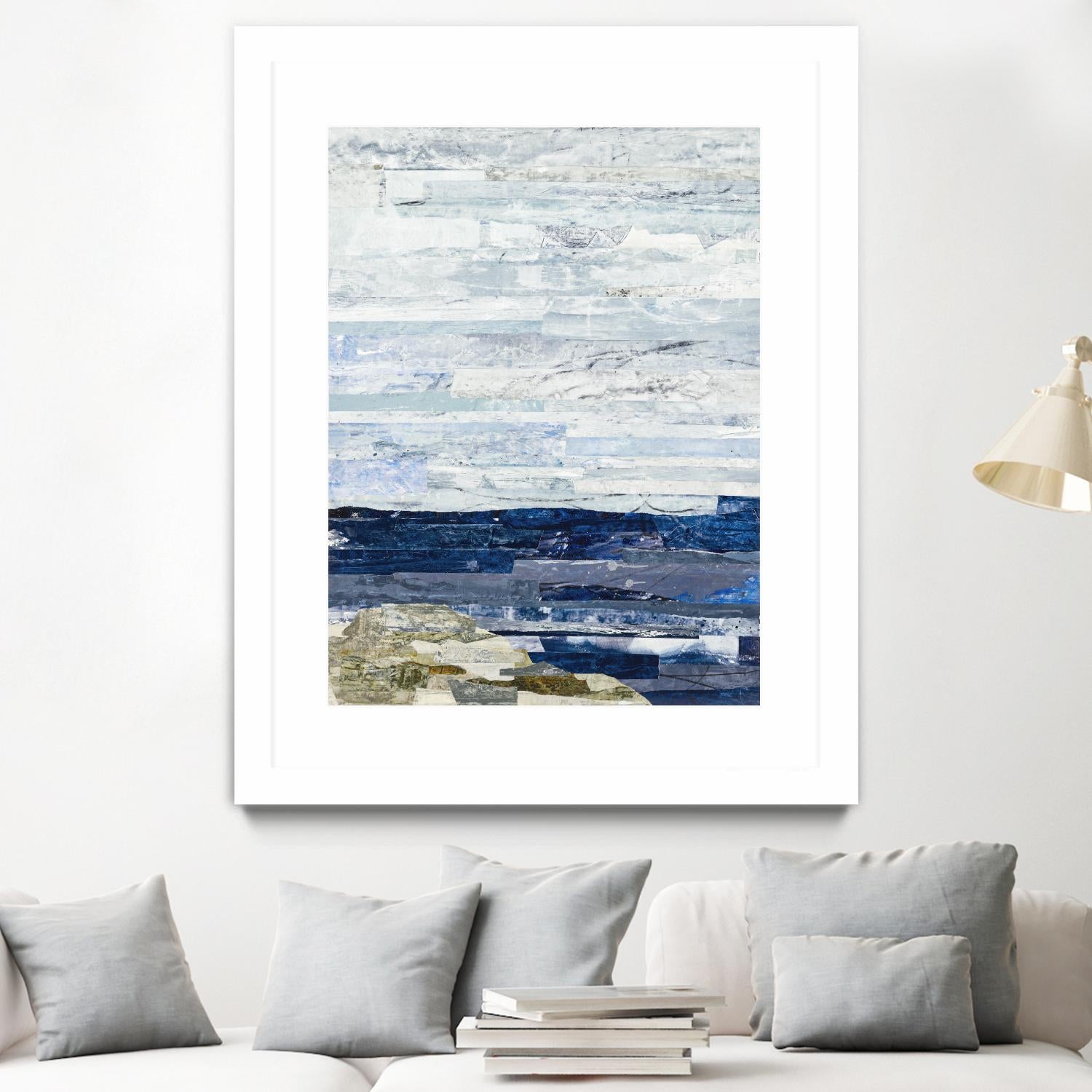 Linear Progression 1 by Kyle Goderwis on GIANT ART - grey abstract