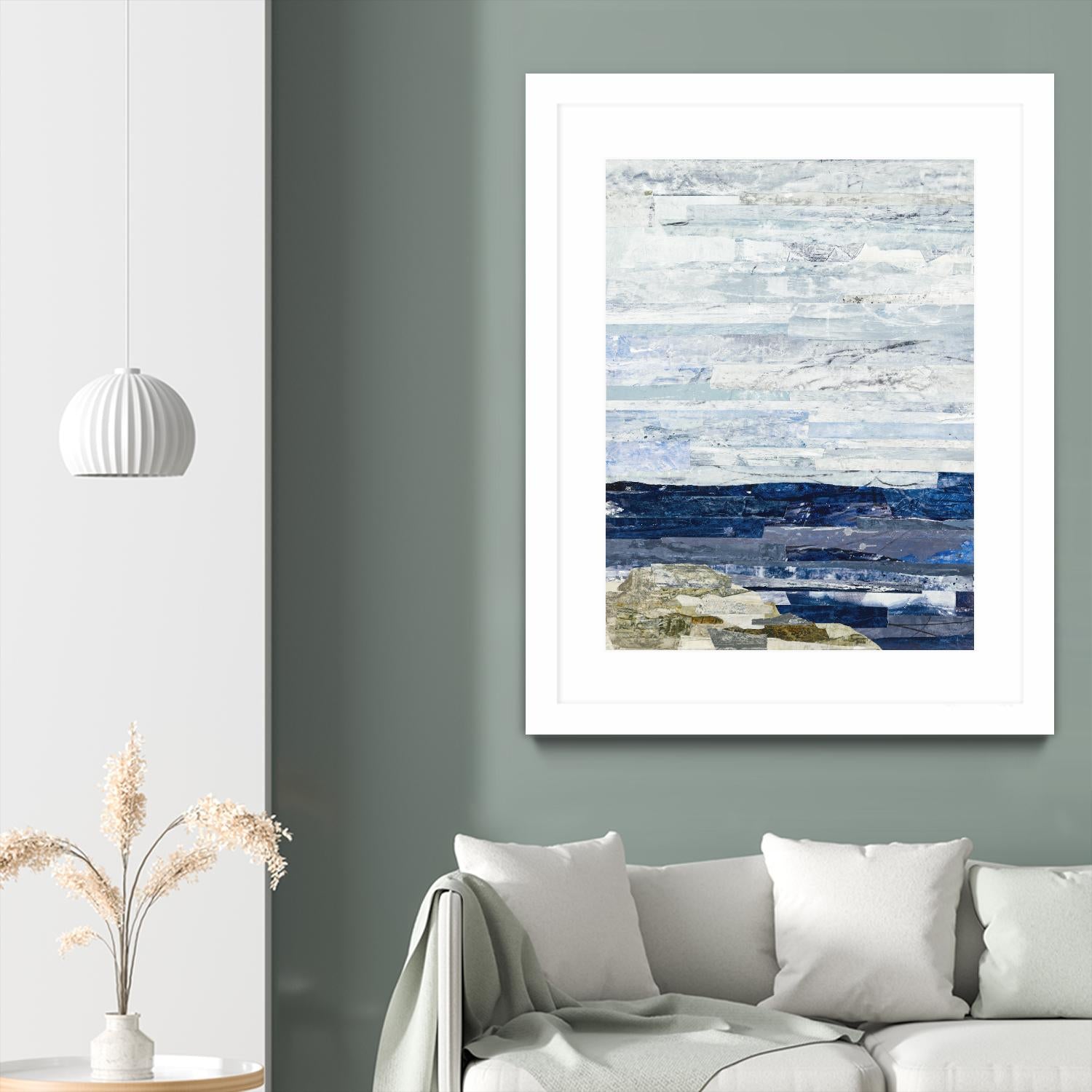 Linear Progression 1 by Kyle Goderwis on GIANT ART - grey abstract