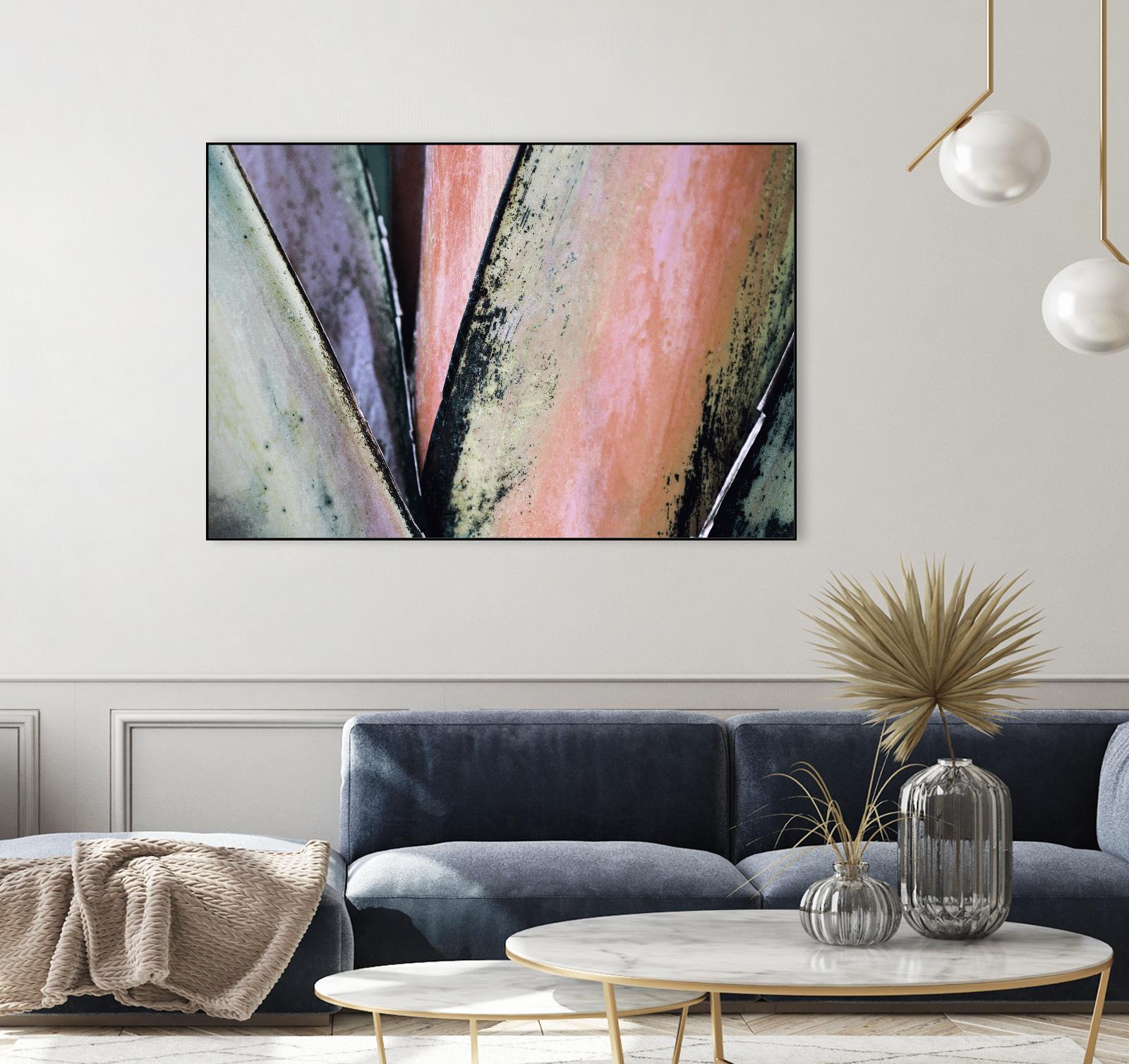 Contemporary Palm Leaves 1 by THE Studio on GIANT ART - brown contemporary