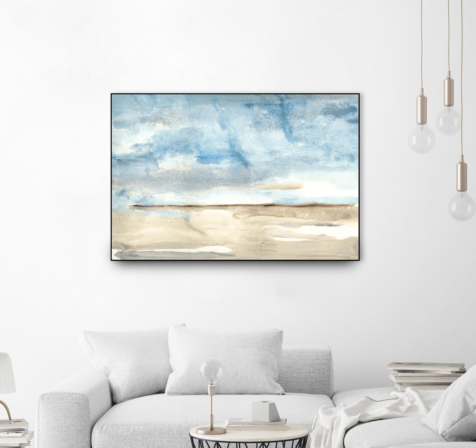 Landscape Watercolor 1 by Natasha Marie on GIANT ART - green abstract