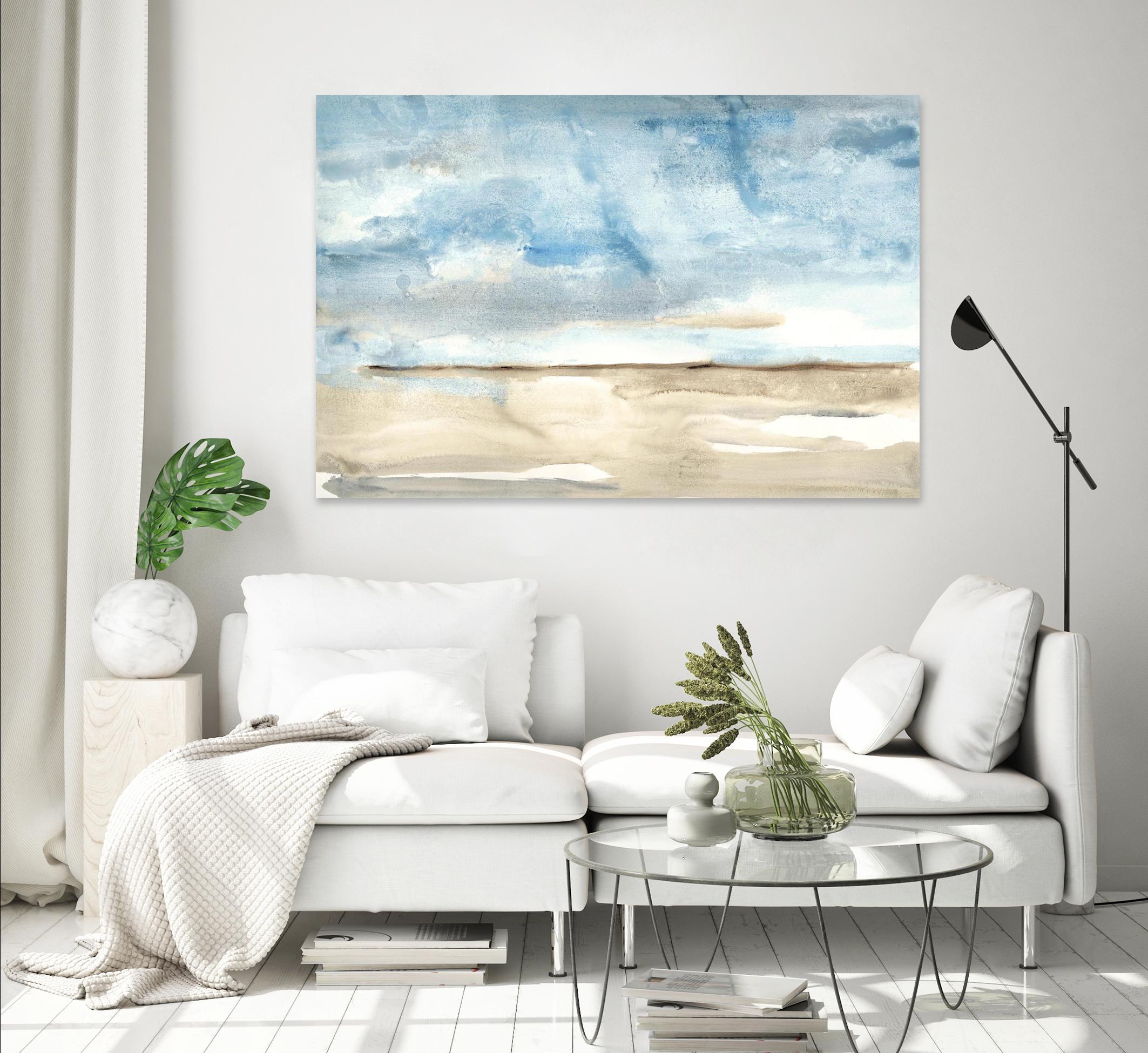 Landscape Watercolor 1 by Natasha Marie on GIANT ART - green abstract