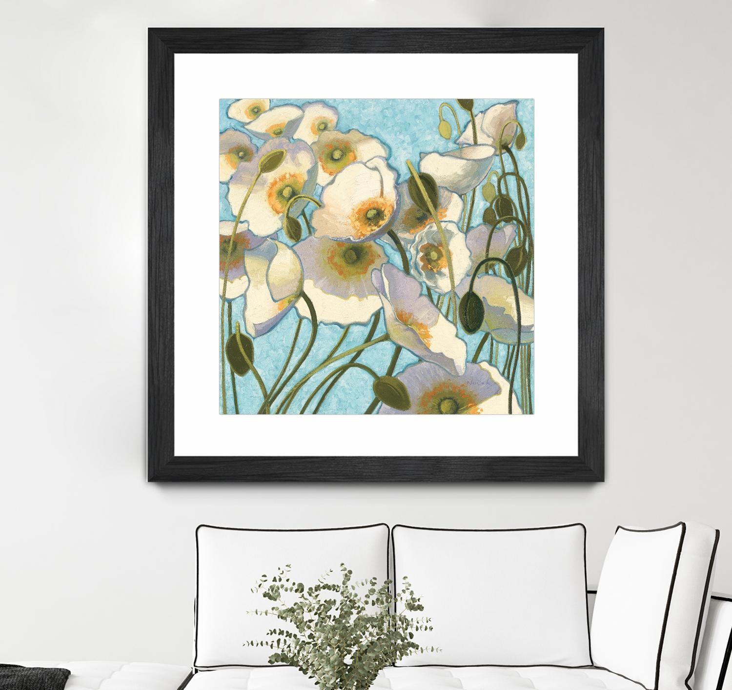 Chantilly by Shirley Novak on GIANT ART - yellow floral