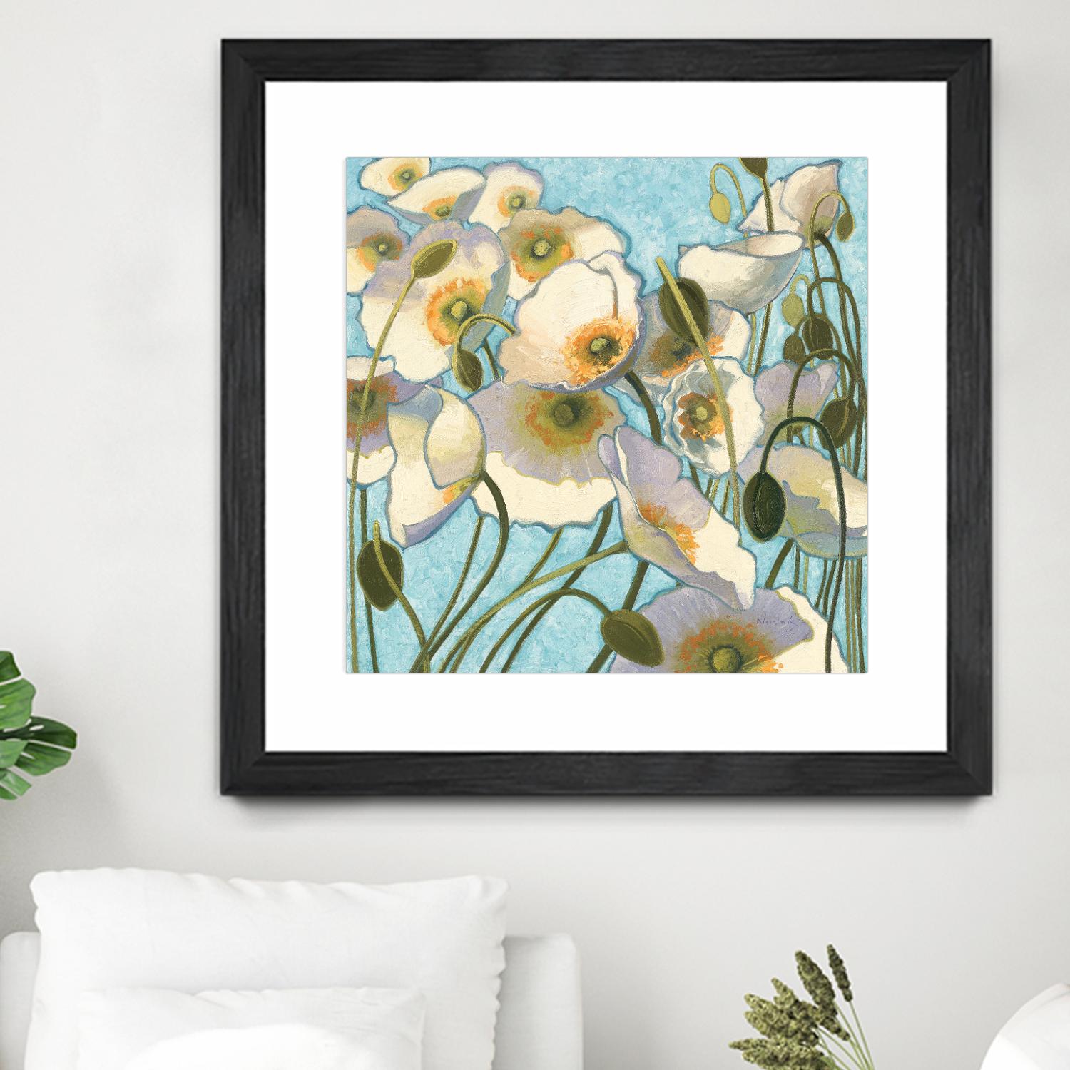 Chantilly by Shirley Novak on GIANT ART - yellow floral