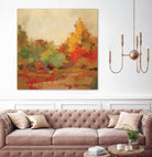 Fall Forest II by Silvia Vassileva on GIANT ART - yellow landscape