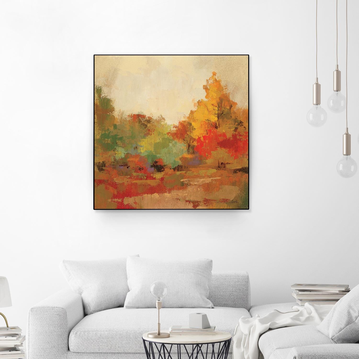 Fall Forest II by Silvia Vassileva on GIANT ART - yellow landscape