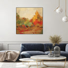 Fall Forest II by Silvia Vassileva on GIANT ART - yellow landscape