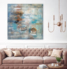 Calm sea by Silvia Vassileva on GIANT ART - brown sea scene