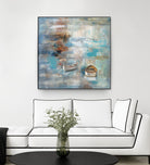 Calm sea by Silvia Vassileva on GIANT ART - brown sea scene