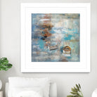 Calm sea by Silvia Vassileva on GIANT ART - brown sea scene