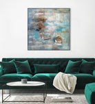 Calm sea by Silvia Vassileva on GIANT ART - brown sea scene