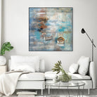 Calm sea by Silvia Vassileva on GIANT ART - brown sea scene
