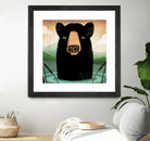 Skinny Dip Crop by Ryan Fowler on GIANT ART - blue animals