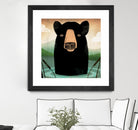 Skinny Dip Crop by Ryan Fowler on GIANT ART - blue animals