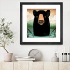 Skinny Dip Crop by Ryan Fowler on GIANT ART - blue animals