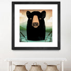 Skinny Dip Crop by Ryan Fowler on GIANT ART - blue animals