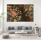 Decorative Paisley by Silvia Vassileva on GIANT ART - pink floral