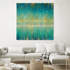 Rain Abstract I by Danhui Nai on GIANT ART - yellow abstract