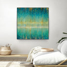 Rain Abstract I by Danhui Nai on GIANT ART - yellow abstract