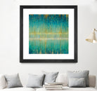 Rain Abstract I by Danhui Nai on GIANT ART - yellow abstract