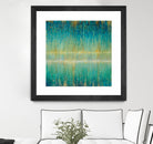 Rain Abstract I by Danhui Nai on GIANT ART - yellow abstract