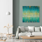 Rain Abstract I by Danhui Nai on GIANT ART - yellow abstract