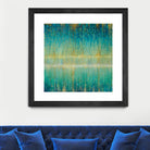 Rain Abstract I by Danhui Nai on GIANT ART - yellow abstract