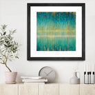 Rain Abstract I by Danhui Nai on GIANT ART - yellow abstract